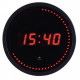 HORLOGE MURALE A LED HORLED Ø 30CM Hauteur des chiffres 5cm.   Adaptateur 9V fourni.