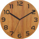 HORLOGE PALMA BAMBOO Ø30 CM LISIBILITYE JUSQUE 35 M  Pile AA / LR06 fournie UNILUX 