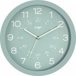 HORLOGE RIVIERA Ø30 VERT D' EAU  Double graduation heures et minutesPile AA / LR06 fournie CEP 2008200201