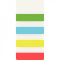 INDEX RIGIDE REPOSITIONNABLES PQT 24 38X51MM 4X6 PERSONNALISABLE