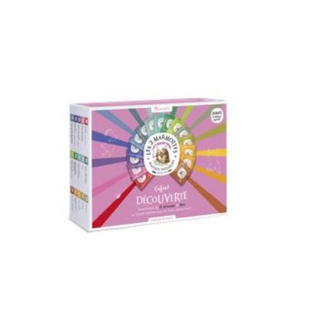  INFUSION TISANE COFFRET DECOUVERTE 75 SACHETS LES 2 MARMOTTES
