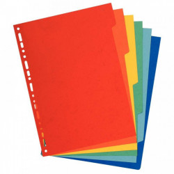 INTERCALAIRES 6 TOUCHES CARTE LUSTRÉE 400G A4 FAB FRANCE FSC