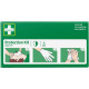 KIT DE PROTECTION POUR BOUCHE A BOUCHE EN EVITANT LE CONTACT 1 MASQUE 4 GANTS 2 LINGETTES NETTOYANTES  CEDERROTH