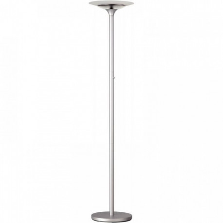 LAMPADAIRE LED GREY VARIAGLASS 23W 3041 LUMENS 40000 H   socle : 34 cm. Dim vasque : 36 cm.H.180 cm  classe D  UNILUX 400090473