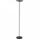 LAMPADAIRE LED SLIM NOIR 30W 3000 LUMENS 25000 HEURES VARIATEUR socle  Ø 31CM  TETE Ø 35CM UNILUX