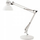 LAMPE ARCHITECTEBLANC LED SOCLE Ø 20cm 25 000h. Longueur double bras : 42 + 39 cm ALBA AMPOULE 7W E27 (REF757548)