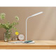 LAMPE LED IRENE BLANC6W 300 LUMENS Mise en veille automatique. Chargeur par induction sans fil (15W). Fonctionne sur secteur Soc