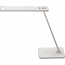 LAMPE LED JAZZ 13W 977 LUMEN 50000 H INTERRUPTEUR 5 INTENSITES avec chargeur Qi, réglage intensité / luminosité, Timer H. 44,5 c