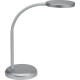 LAMPE LED MAUL JOY ARGENTÉ Socle Ø 13,7 cm.  tête Ø 11,8 cm, orientable et inclinable . 769 lumens Consommation 5 kWh/1000h.