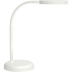 LAMPE LED MAUL JOY BLANCHE Socle Ø 13,7 cm.  tête Ø 11,8 cm, orientable et inclinable . 769 lumens Consommation 5 kWh/1000h.