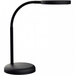 LAMPE LED MAUL JOY NOIR  Socle Ø 13,7 cm.  tête Ø 11,8 cm, orientable et inclinable . 769 lumens Consommation 5 kWh/1000h.