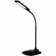 LAMPE LED NOIR  6W 450 LUMENS ARTICULE   40000H  MIKA Socle : 14.5 x 14.5cM Réflecteur : 16 x 7.5CMHT : 46cm ALUMINOR