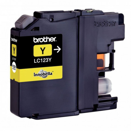 LC123Y JAUNE CUPCAKE BROTHER 6ML CART.J.ENC