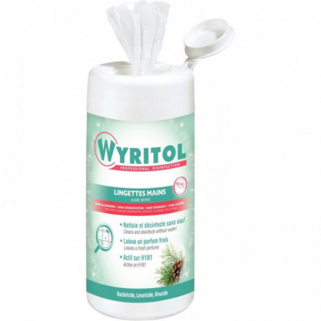 LINGETTE MAIN 2EN1*BTE100* WYRITOL FAB FRANCE