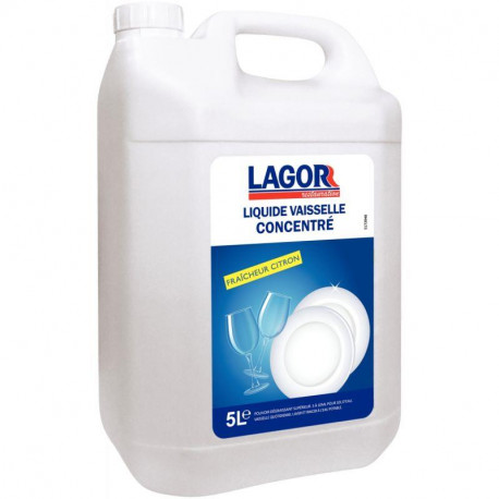 LIQUIDE VAISSELLE CITRON BIDON 5L  LAGOR  