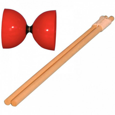 LOT 4 GRANDS DIABOLOS + BÂTONS LONG 12CM COUPOLE DIAM.9CM NE CONVIENT PAS AU ENFANTS DE MOINS DE 3 ANS