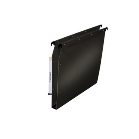 LOT DE 10 DOSSIERS SUSPENDUS ARMOIRE D15 NOIR POLYPRO