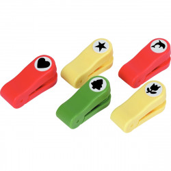 LOT DE 10 PINCES À GAUFRER