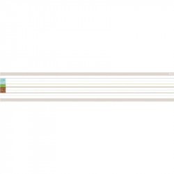 LOT DE 2 BANDES LIGNÉES MAGNÉTIQUES GRAND FORMAT