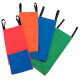 SACS DE SAUT EN COTON LOT DE 4 SACS POUR COURSE EN SAC LONGUEUR/LARGEUR 25CM HAUTEUR 60CM ORANGE BLEU VERT ROUGE