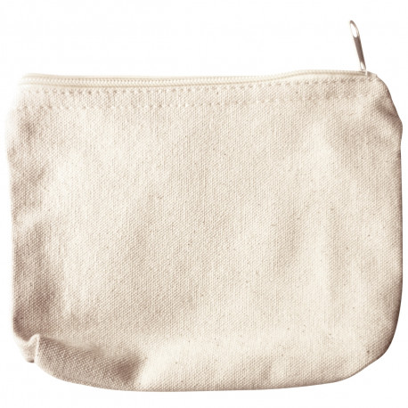 LOT DE 6 TROUSSES À MAQUILLAGE EN COTON