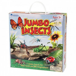 LOT DE 7 JUMBO INSECTES
