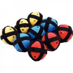 LOT DE 9 BALLES VELCRO POUR CIBLE