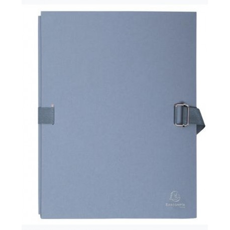 LOT X10 CHEMISE DOS EXTENSIBLE AVEC RABAT PAPIER - 24X32CM - GRIS