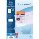 LOTX12 PROTEGE DOCUMENT 60VUES PP0,8mm KREACOVER BLANC