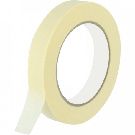 LOT X36 ROULEAU ADHÉSIF PAPIER DE MASQUAGE 50MX25MM