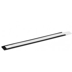 LOT X5 PORTE ETIQUETTE MAGNET. 200x20mm ANTHRACITE