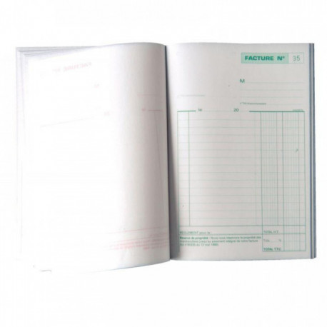 MANIFOLD FACTURES NCR 14,8 X 21 CM 50 DUPLICATAS