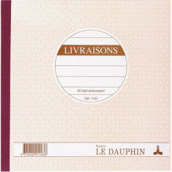 MANIFOLD LIVRAISONS NCR 21 X 21 CM 50 TRIPLICATAS