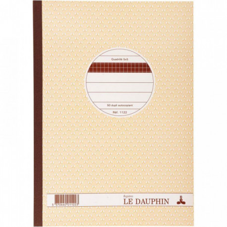 MANIFOLD QUADRILLE NCR 297 X 210 MM DAUPHIN 1122 50 DUPLI