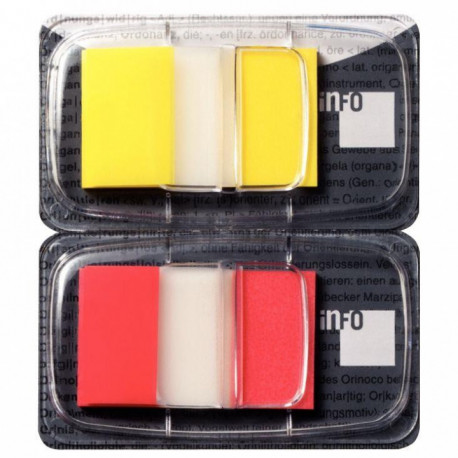 MARQUE-PAGES *PQT 2 BLOCS** 50F STANDARD SOUPLES REPOSITIONNABLES