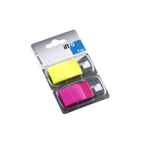 MARQUE-PAGES TOUT COULEUR 2 BLOCS DE 50 7728-98