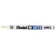 MARQUEUR BLANC PEINTURE INDÉLÉBILE PENTEL PTE FINE TRACÉ 2MM  X100-WS