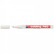 MARQUEUR BLANC PEINTURE PERMANENT E 780 POINTE FINE BAGUÉE