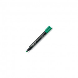 MARQUEUR LUMOCOLOR PERMANENT BISEAU VERT STAEDTLER 350-5