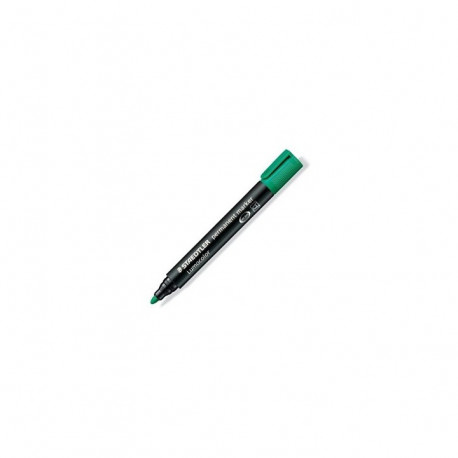 MARQUEUR LUMOCOLOR PERMANENT OGIVE VERT STAEDTLER 352-5