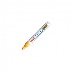 MARQUEUR PEINTURE HUILE UNIBALL  PX 20 JAUNE POINTE 2A2.8MM RESITE A 250°C U