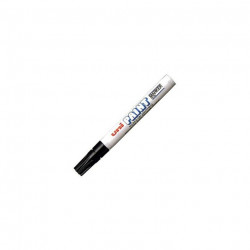 MARQUEUR PEINTURE HUILE UNIBALL  PX 20 NOIR POINTE 2A2.8MM RESITE A 250°C U