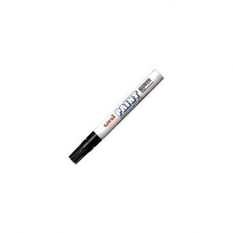 MARQUEUR PEINTURE HUILE UNIBALL  PX 20 NOIR POINTE 2A2.8MM RESITE A 250°C U