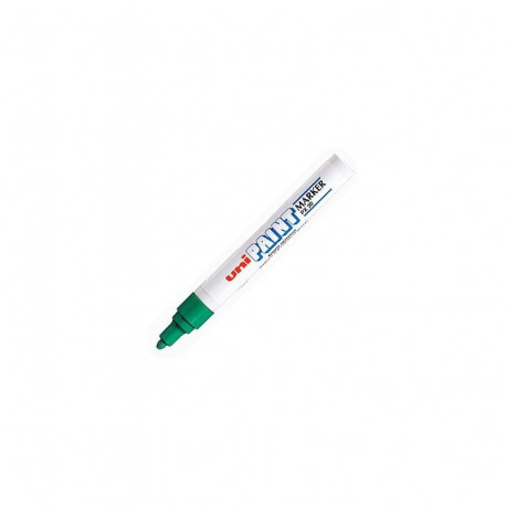 MARQUEUR PEINTURE HUILE UNIBALL  PX 20 VERT POINTE 2A2.8MM RESITE A 250°C UN