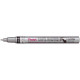 MARQUEUR PEINTURE PERMENTE FIN 1,5MM ARGENT POINTE FINE 1,5 MM PENTEL SANS XYLENE