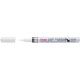 MARQUEUR PEINTURE PERMENTE FIN 1,5MM BLANC POINTE FINE 1,5 MM PENTEL SANS XYLENE