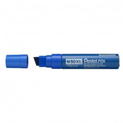 MARQUEUR PENTEL POINTE BISEAU EXTRA-LARGE FINE N50XL BLEU N50XL-C