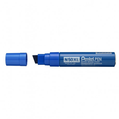 MARQUEUR PENTEL POINTE BISEAU EXTRA-LARGE FINE N50XL BLEU N50XL-C