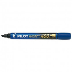 MARQUEUR PERMANENT 400 PTE BISEAU BLEU 4902505511196