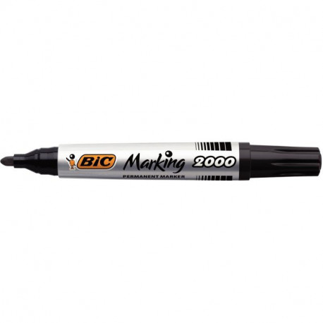 MARQUEUR PERMANENT NOIR BIC  OGIVE 2000 8209153